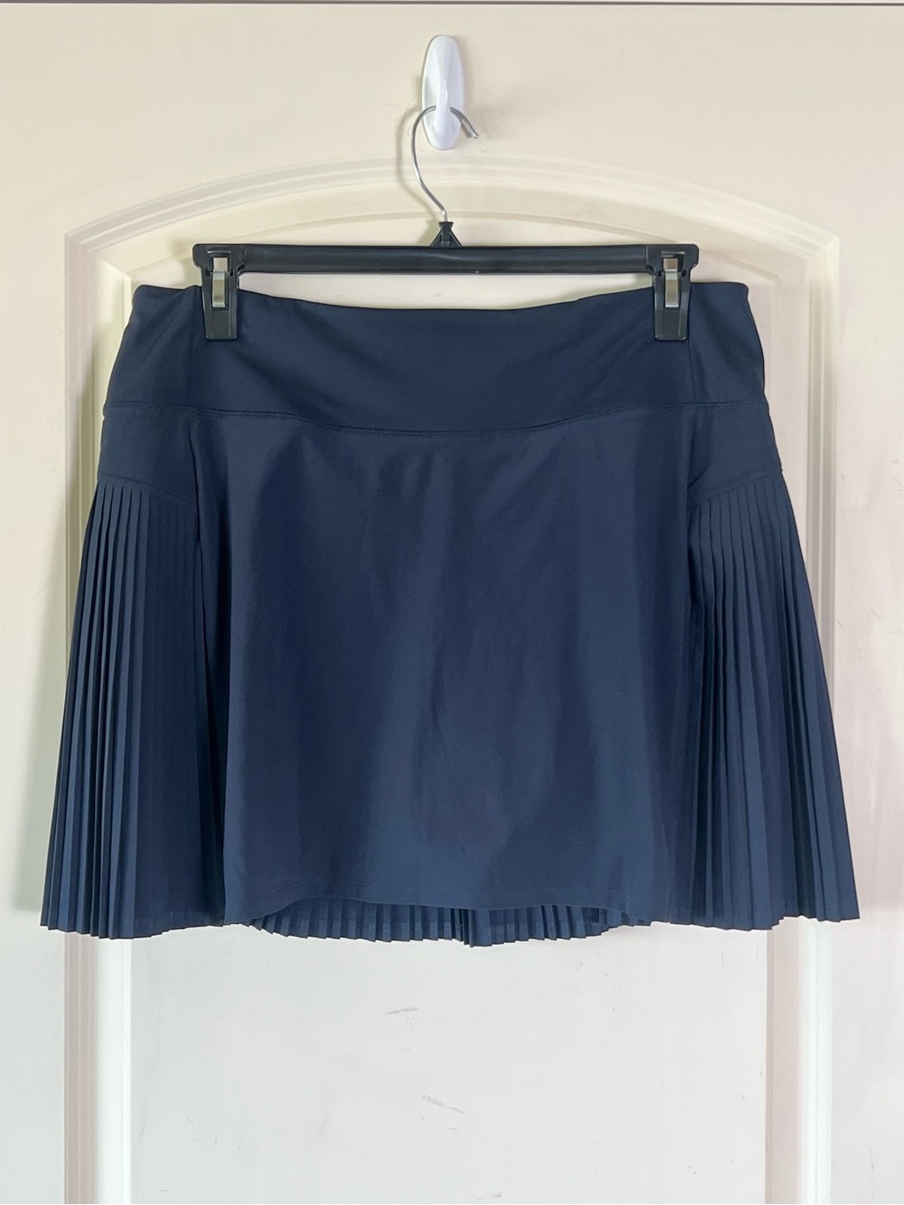 Athleta Navy Pleated Athletic Skort